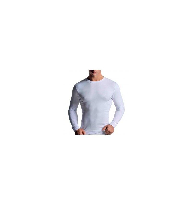 T-Shirt M/L girocollo Uomo Caldo Cotone - Colore: BIANCO, TAGLIA2: 5