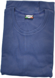 T-Shirt Cotone Uomo Girocollo - Colore: BLU, TAGLIA2: 4