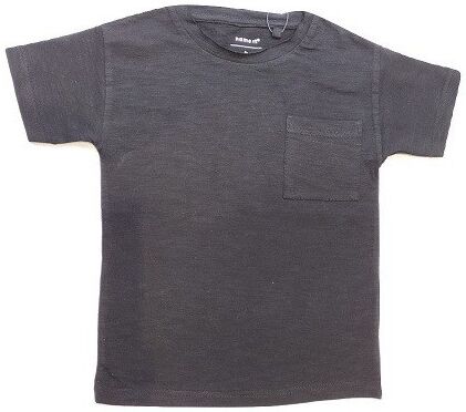 name it t-shirt bambino nkmsomon taschino - colore: nero, dimensione: 9/10 anni