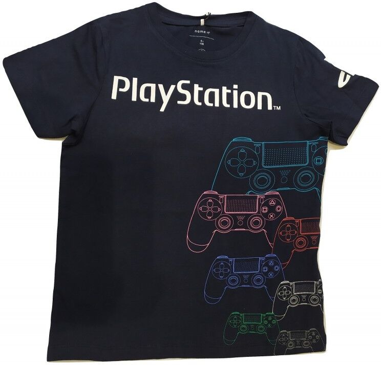 name it t-shirt bambino nkmplaystation - colore: blu, name it: 9/10 anni