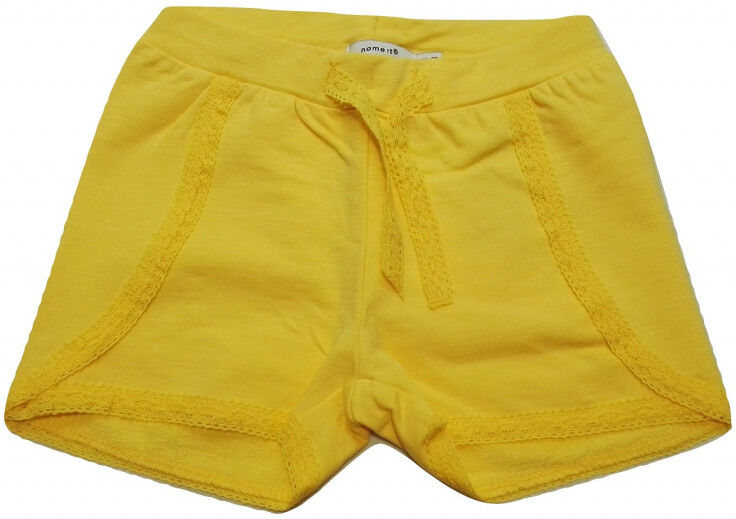 Name It pantaloncino Bambina Giallo - NAME IT: 2/3 ANNI, Colore: GIALLO