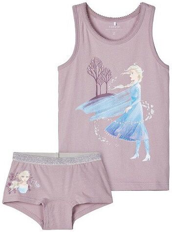 Name It NMFFROZEN COMPLETO BIMBA - Colore: ROSA, Dimensione: 2-3 ANNI