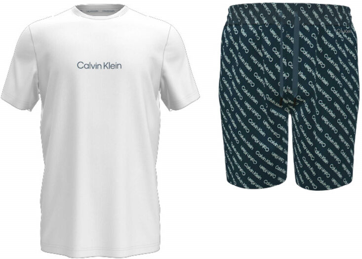 Calvin Klein Pigiama Corto - Colore: BIANCO, TAGLIA: L