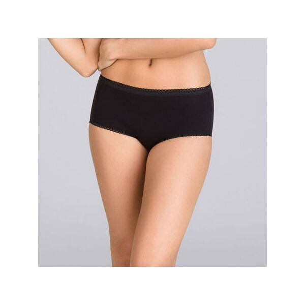 playtex palytex cherish pacco da 3 slip midi- cotone - colore: nero, taglia2: 3