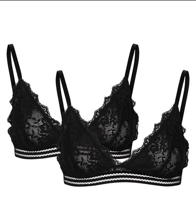 Vero Moda Bi-Pack Bralette Pizzo - TAGLIA: M