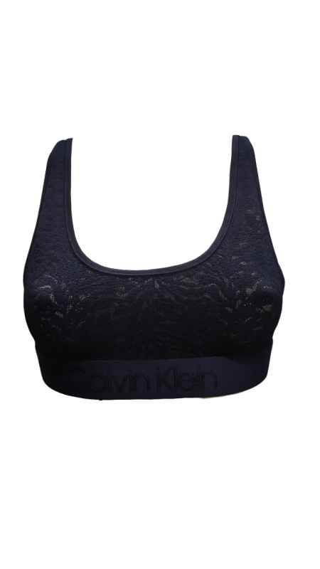 Calvin Klein Bralette Unlined Tessuto Lavorato - TAGLIA: S