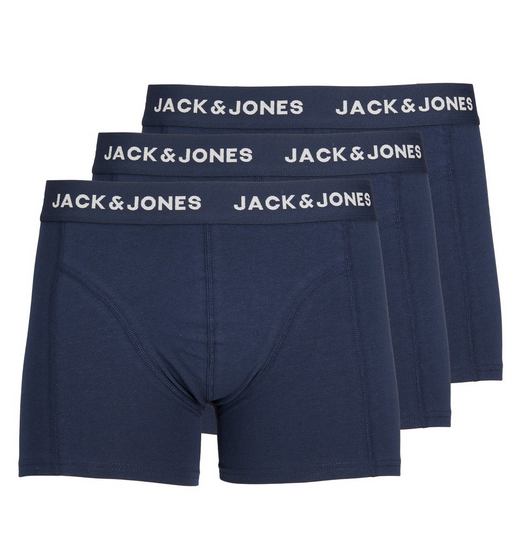 jack & jones jacanthony 3 pack trunk - colore: blu, taglia: m