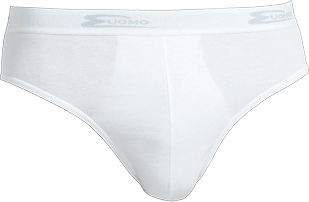 Cotonella Slip Uomo Cotone Bielastico - Colore: BIANCO, Dimensione: 4