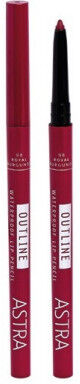 Astra Outline Waterproof Lip Pencil - ASTRA: 08 - Royal Burgundy