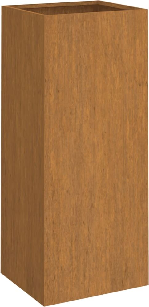 vidaXL Fioriera 32x27,5x75 cm Acciaio Corten