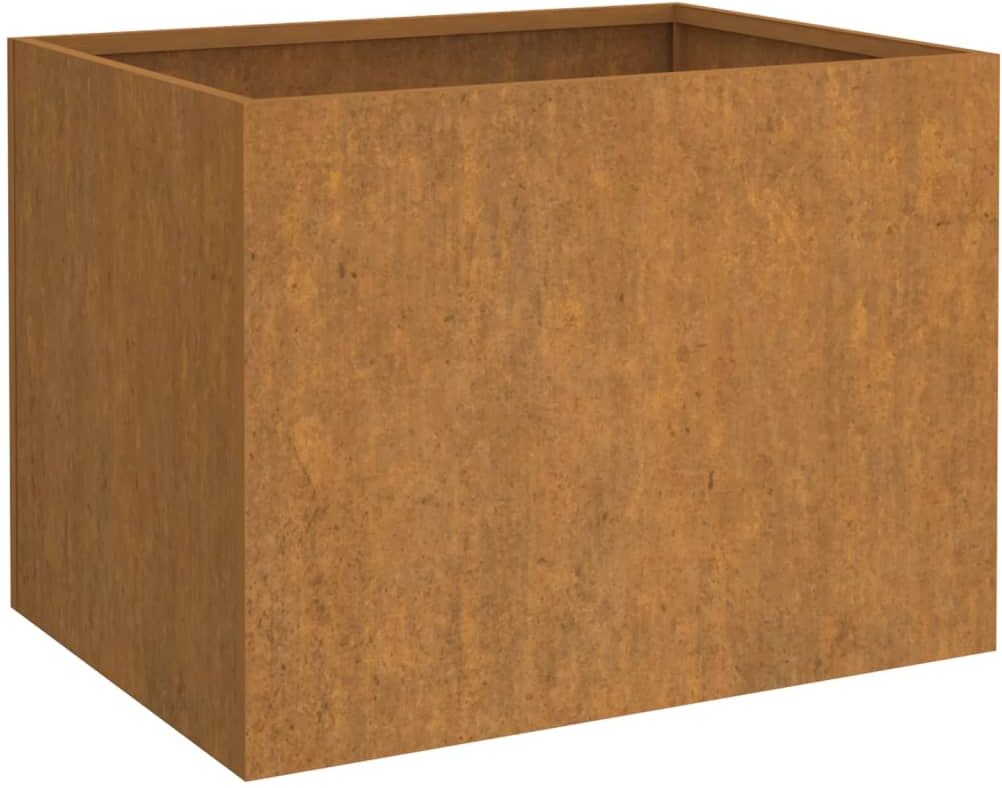 vidaXL Fioriera 62x47x46 cm Acciaio Corten