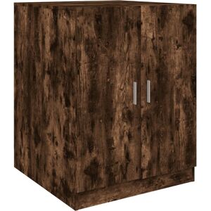 vidaXL Mobile per Lavatrice Rovere Fumo 71x71,5x91,5 cm