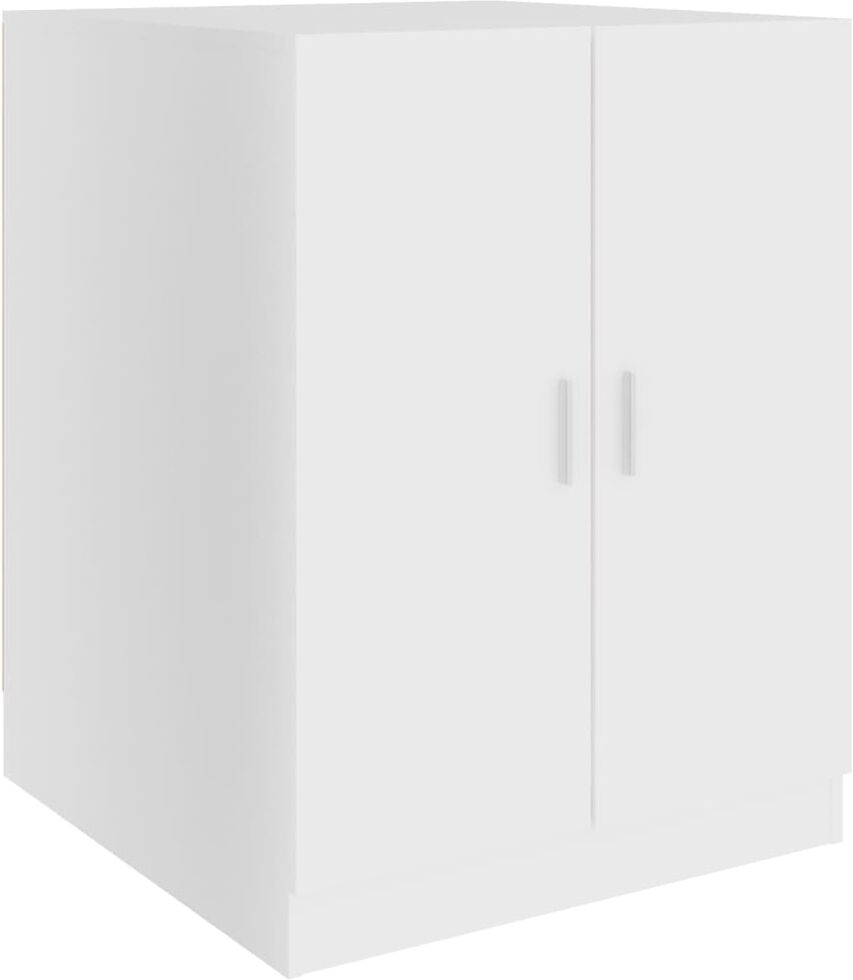 vidaxl mobile per lavatrice bianco 71x71,5x91,5 cm