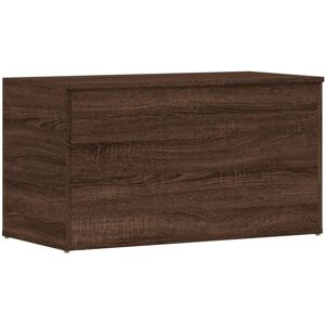 vidaXL Cassapanca Rovere Marrone 84x42x46 cm in Legno Ingegnerizzato