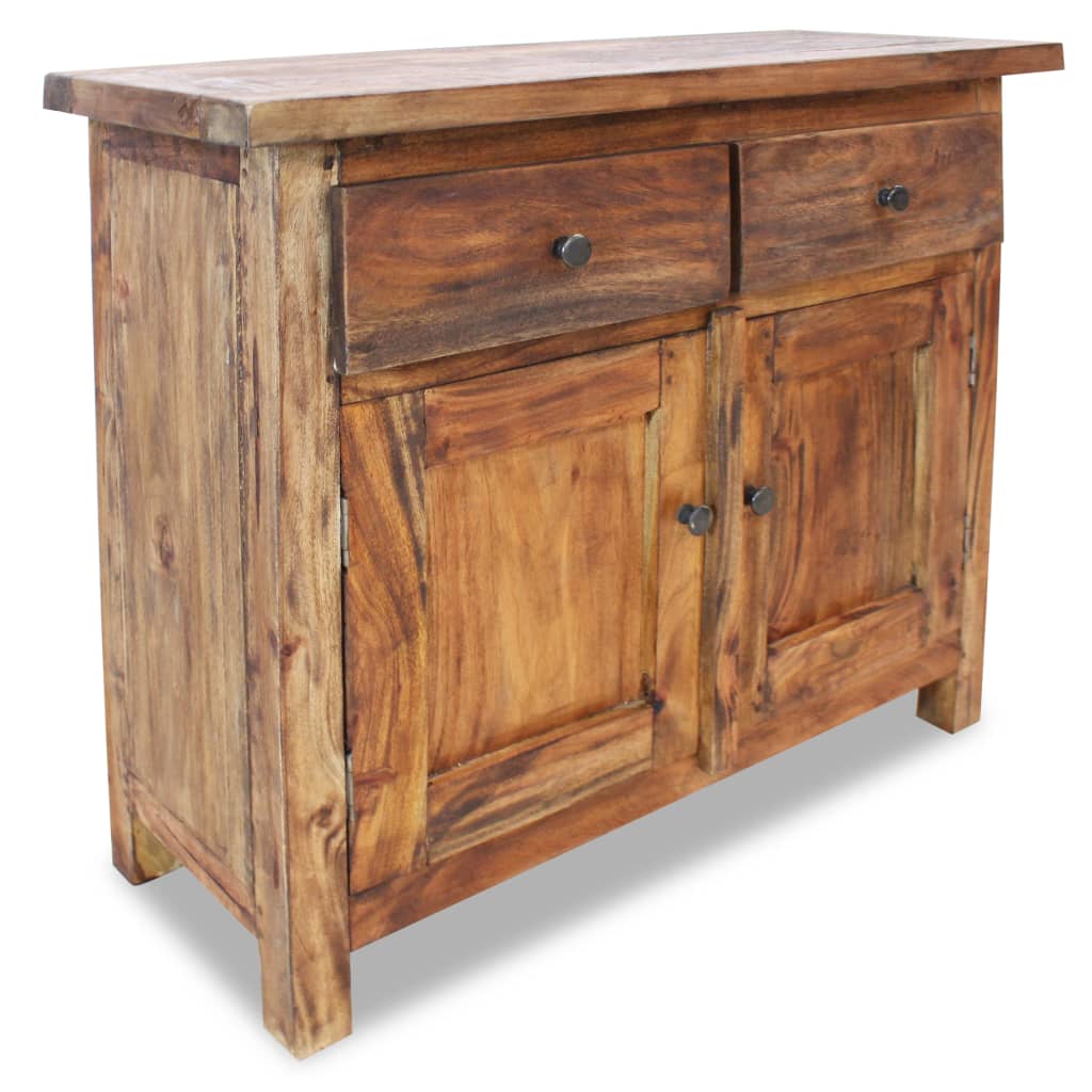 vidaXL Credenza in Legno Massello di Recupero 75x30x65 cm