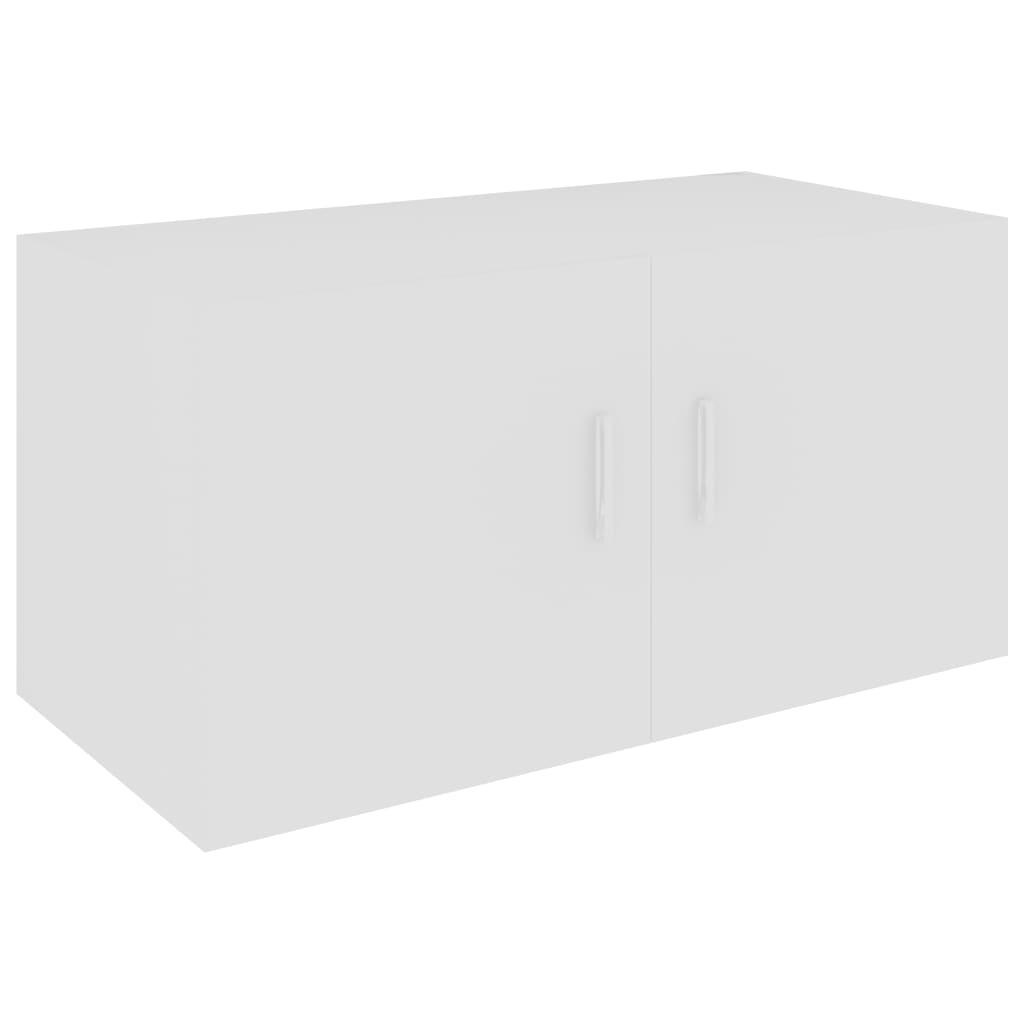 vidaXL Armadietto da Parete Bianco 80x39x40 cm in Legno Multistrato