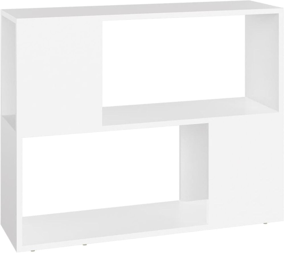 vidaXL Mobile TV Bianco 80x24x63 cm in Truciolato