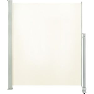 vidaXL Tenda da Sole Laterale Retrattile 160 x 300 cm Crema