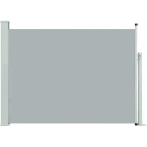 vidaXL Tenda Laterale Retrattile per Patio 100x500 cm Grigio