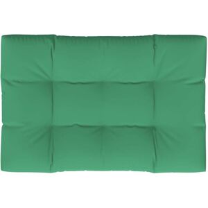 vidaXL Cuscino per Pallet Verde 120x80x12 cm in Tessuto