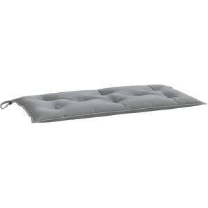 vidaXL Cuscino per Panca Grigio 100x50x7 cm in Tessuto Oxford