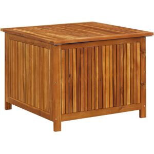 vidaxl contenitore da giardino 75x75x58 cm in legno massello di acacia