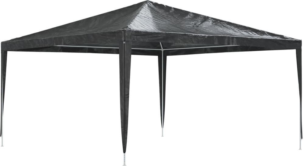 vidaXL Gazebo Professionale 4x4 m Antracite 90 g/m²