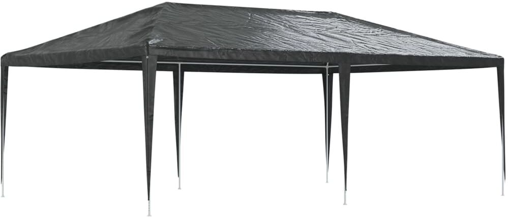 vidaXL Gazebo Professionale 4x6 m Antracite 90 g/m²