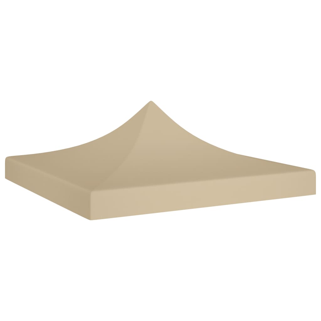 vidaXL Tetto per Tendone per Feste 3x3 m Beige 270 g/m²