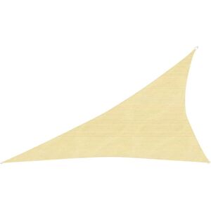 vidaXL Vela Parasole 160 g/m² Beige 3x4x5 m in HDPE