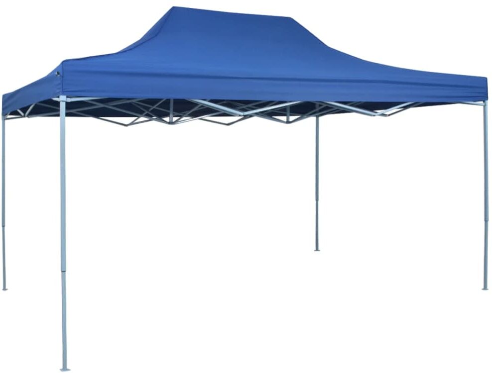 vidaxl tenda pieghevole pop-up 3x4,5 m blu