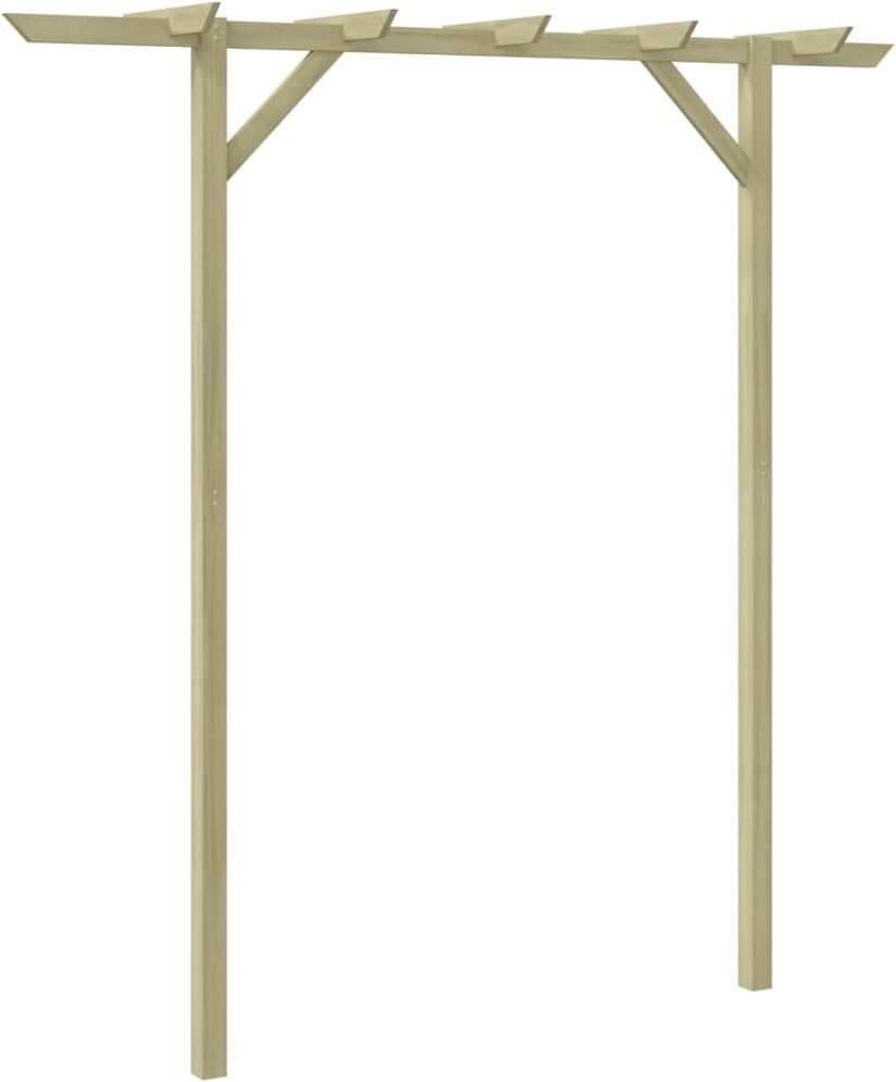 vidaXL Pergolato da Giardino 200x40x205 cm in Legno