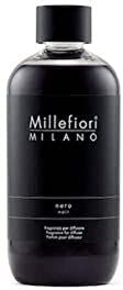 YANKEE CANDLE Millefiori Milano ricarica per diffusore di fragranza per ambienti   Nero   250 ml di fragranza