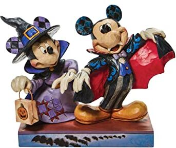 Disney Traditions Mickey And Minnie 6008989 - Statuetta di vampiro, multicolore, 13 cm, colore: Multicolore