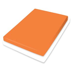 Bassetti Lenzuolo con angoli elasticizzati, 140 x 200 cm, 160 x 220 cm, colore: arancione