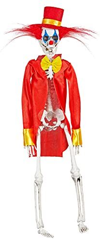 WIDMANN HORROR CLOWN SKELETON" 40 cm - movable arms & legs -