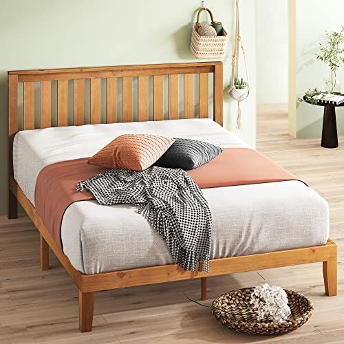 Zinus Bed with Headboard, 160 x 200 x 30,5 cm