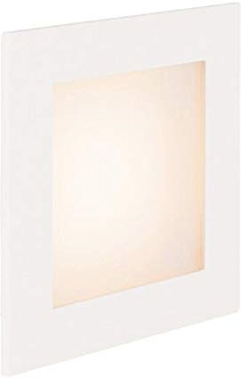 SLV lampada a incasso da parete FRAME LED 230V BASIC/faretto LED, lampada a incasso, lampada a incasso da soffitto, faretto da soffitto / 2700K 3,1W 140lm bianco