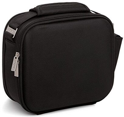 TATAY Urban Food Shell Borsa Termica Porta Pranzo, 5.6 L Capacita con 2 Contenitori Alimentari di 0.75L senza BPA, Nero, Misura 28 x 13.5x 23.5cm