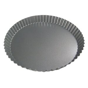DeBuyer 4.703,10 crostata stampo per Cannelé svasato bordi - Fixed Base - acciaio verniciato - ht. 2 cm - Diametro 10 cm