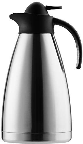 Helios Safir Thermos in Acciaio Inox plastica, Opaco, 2,0 Liter