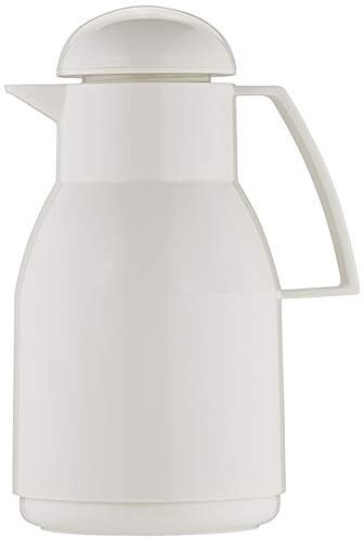 Helios Top Thermos in plastica, Bianco, 1,0 l