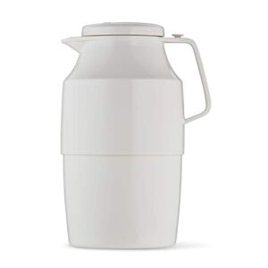 Helios Tea Boy Thermos in plastica, Bianco, 2,0 Liter