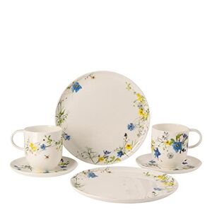 Rosenthal Brillance Fleurs des Alpes Set 6 pezzi con tazza e piatto coupon