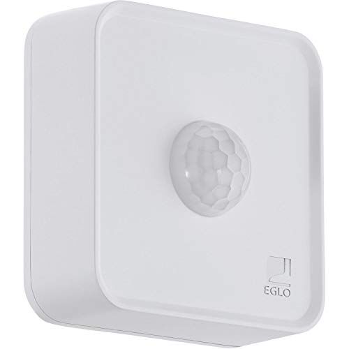 Eglo Sensore di Movimento Smart Home, Funzionamento a Batteria, Accessorio Bluetooth per Sistema Eglo Connect System, IP44. Plastica, Bianco