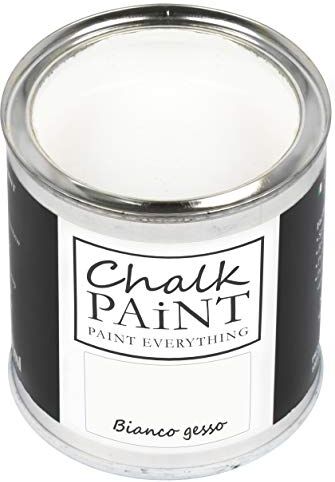 Chalk PAiNT PAINT EVERYTHING CHALK PAINT EVERYTHING Bianco Gesso 250 ml - SENZA CARTEGGIARE Colora Facilmente Tutti i Materiali