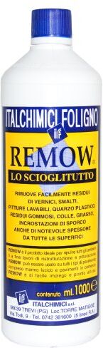 Italchimici Remow Scioglitutto rimuove vernice smalti pitture colle grasso sporco 81754