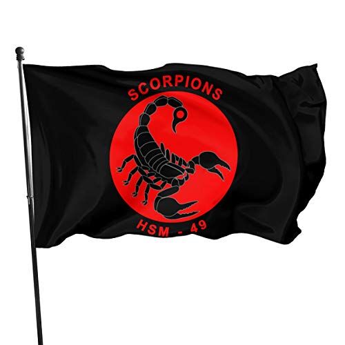NOT BRAND ChenMingGao Home Decoration Scorpions Band Garden Flag Indoor Outdoor Flag 3x5 FT