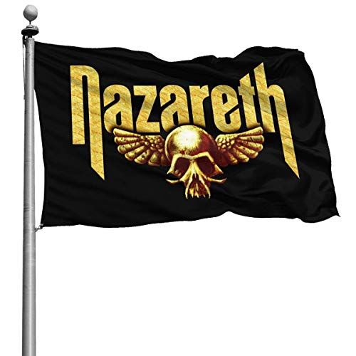 XGBags Nazareth Hard Rock Band Garden Bandiera Home Polyester Fabric Welcome House Yard Personalized Banner Decorative Bandiera 3x5 Ft