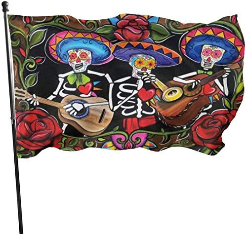 Viplili Bandiere/Bandiera, Mariachi Band Flag: 3x5 FT Flag Tough The Strongest, Longest Lasting Flag National Flag Outdoor Flags